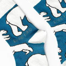 Load image into Gallery viewer, Kids Bamboo Socks- Polar Bear ( Single Pair) Age 3-5yrs | UK Size Kids 6-9