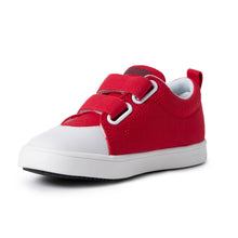 Load image into Gallery viewer, Red Canvas Kids' Trainers