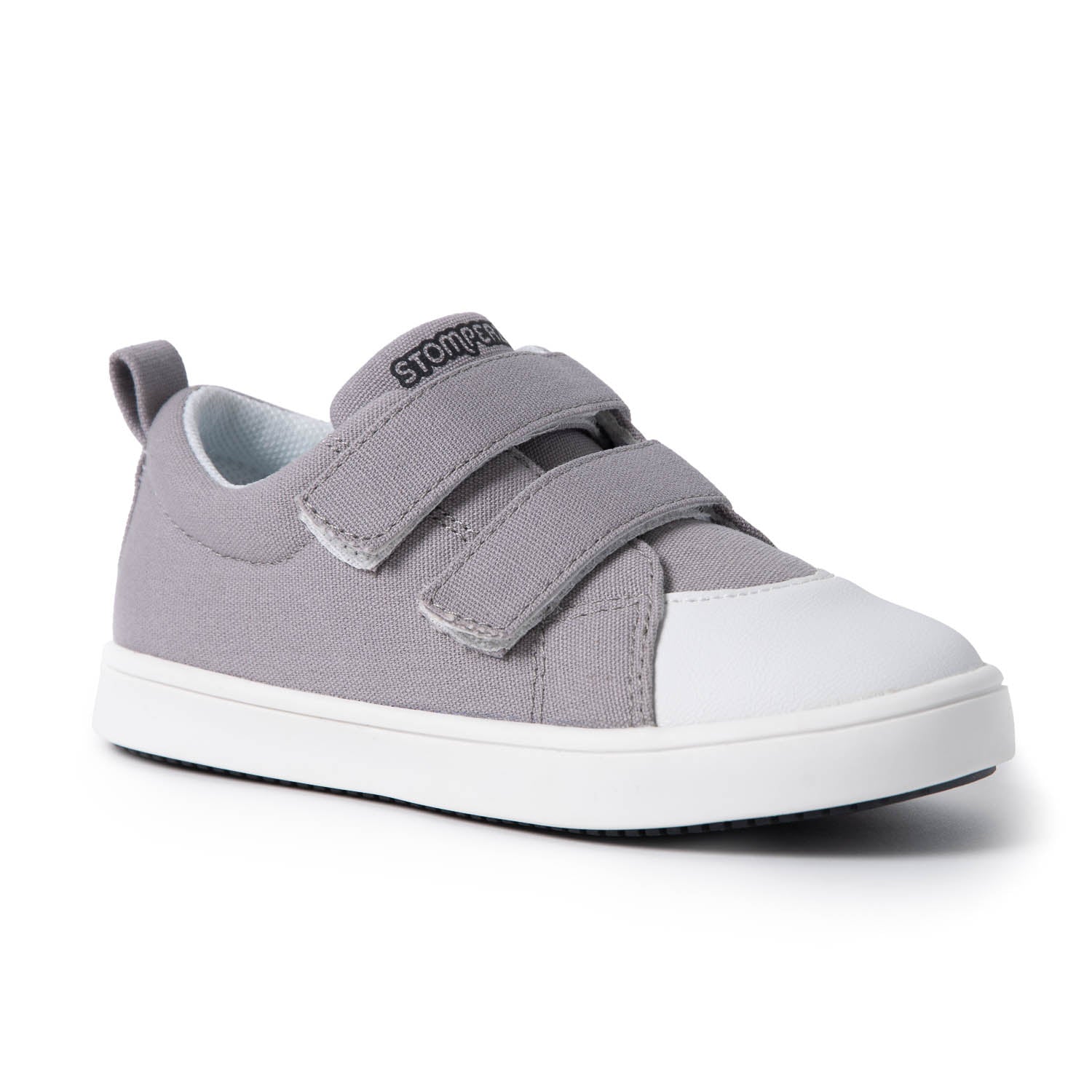 Grey Canvas Kids' Trainers – Stomperz